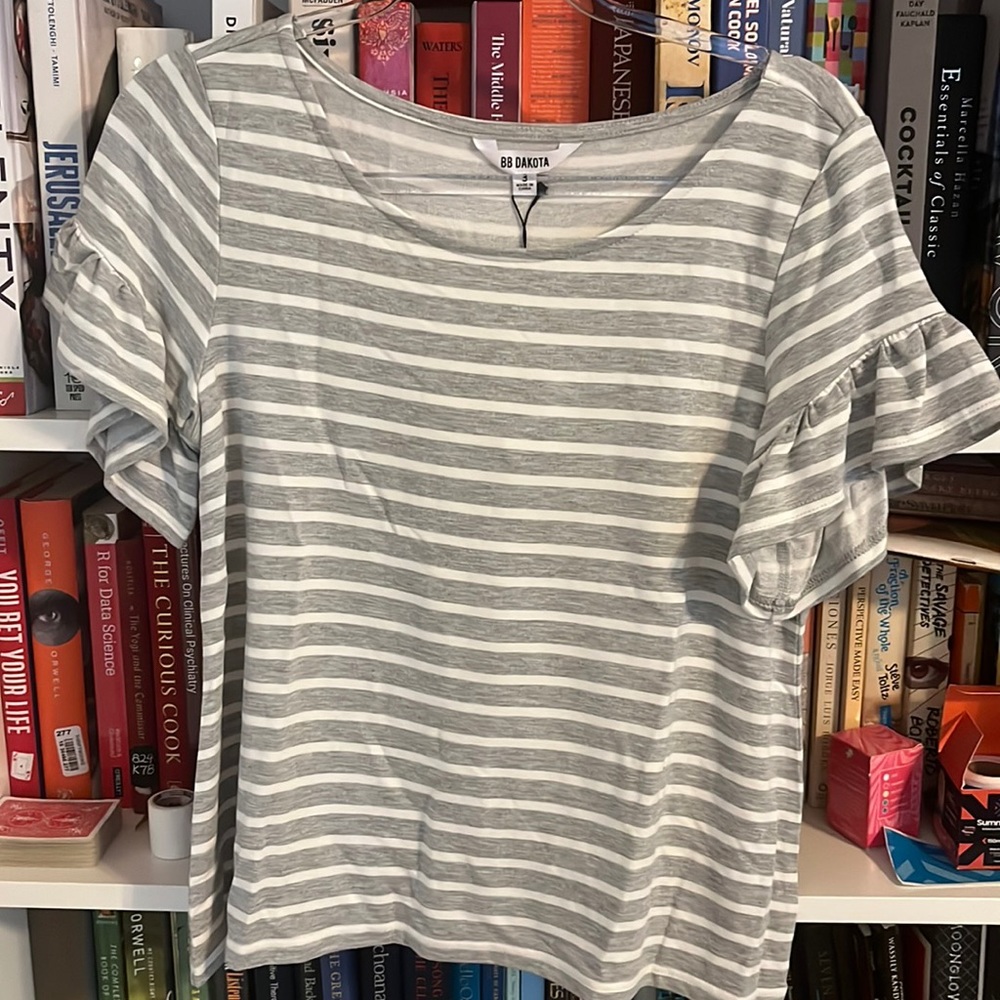 New BB Dakota havin fun striped top